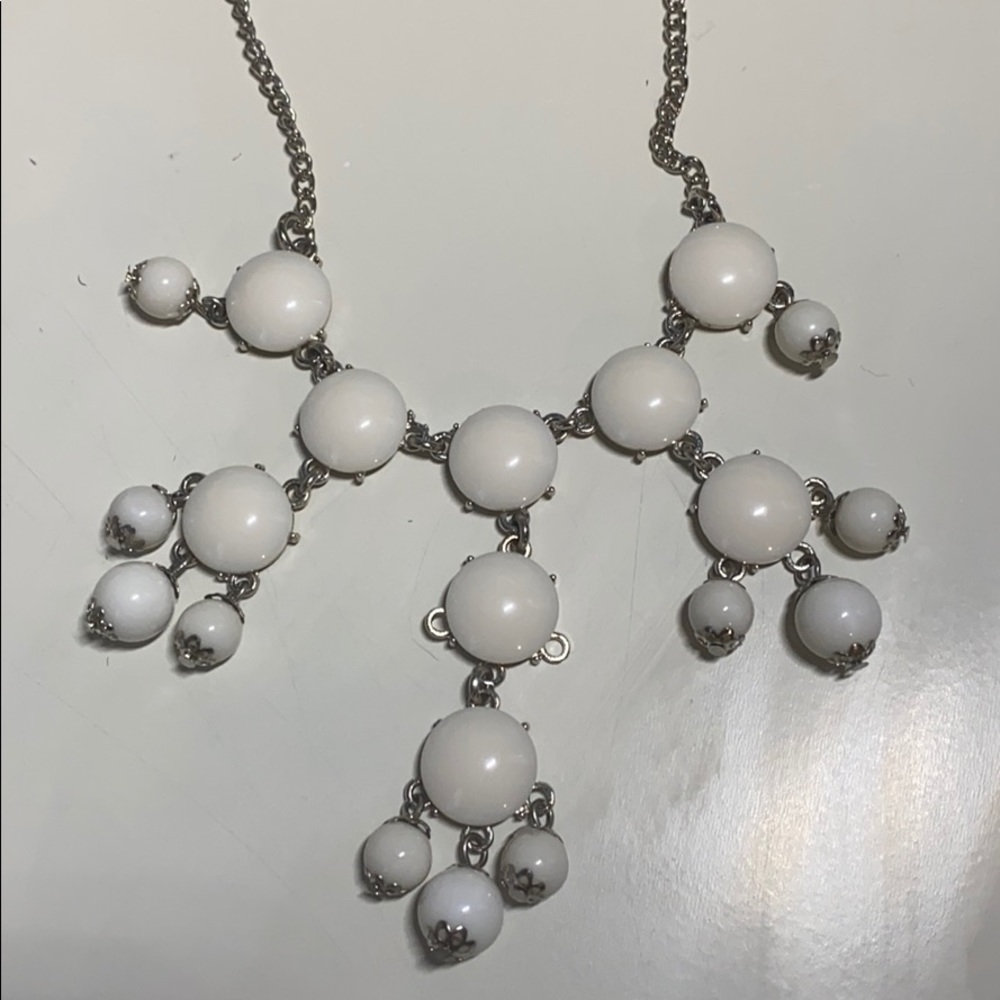 White necklace